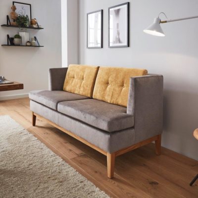 Dining Sofa Pico mit niedriger Armlehne